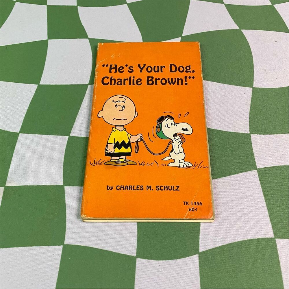 Vintage He's Your Dog, Charlie Brown! Paperback Peanuts Comic Book - Scholastic